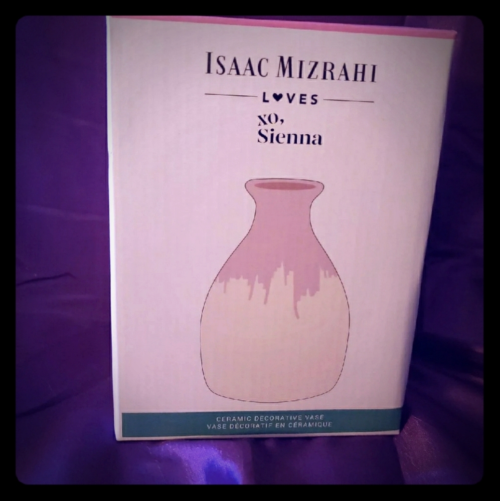 Isaac Mizrahi ceramic vase